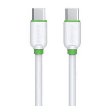 Soultech Dk061B Type-C 3A Comfort Plus Beyaz Şarj ve Data Kablosu