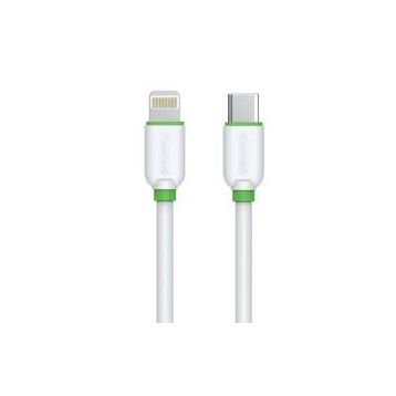 Soultech Dk061B Type-C 3A Comfort Plus Beyaz Şarj ve Data Kablosu