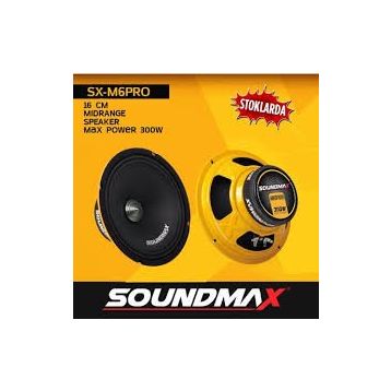 Soundmax SX-M6PRO 16 cm Midrange Oto Hoparlör
