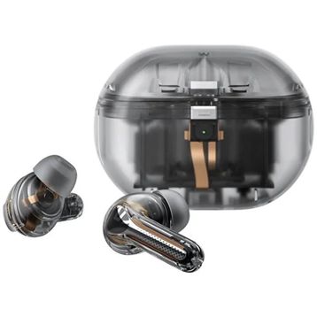 SoundPEATS Capsule 3 Pro Şeffaf Siyah Bluetooth Kulaklık