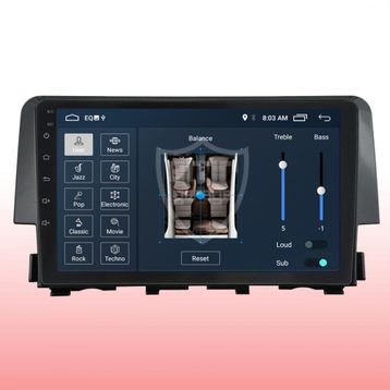 Soundstream Honda Civic FC5 2 GB Ram 32 GB HDD Android Carplay Navigasyon Multimedya Ekran Teyp