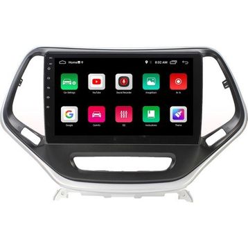 Soundstream Jeep Cherokee 2 GB Ram 32 GB HDD Android Carplay Navigasyon Multimedya Ekran Teyp