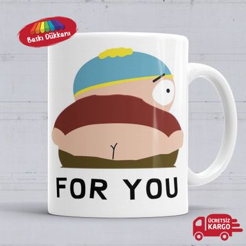 South Park Eric Cartman Kupa Bardak
