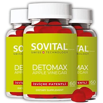 Sovital Detomax Apple Vinegar 60 Çiğnenebilir Tablet