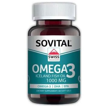 Sovital Premium Omega-3 1000 mg 60 Kapsül Balık Yağı