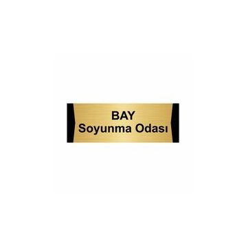 Soyunma Odası Levhası