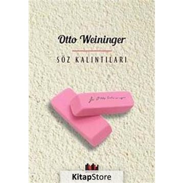 Söz Kalıntıları - Otto Weininger