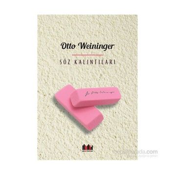 Söz Kalıntıları - Otto Weininger
