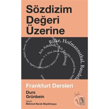 Sözdizim Değeri Üzerine - Durs Grünbein