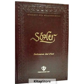 SÖZLER - BEDIÜZZAMAN SAID NURSI