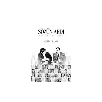 Sözün Ardı - Çetin Oranlı