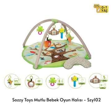 Sozzy SZY102 Mutlu Bebek Oyun Halısı
