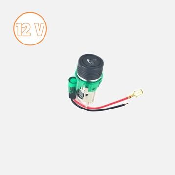 Space 12V Yeşil Işıklı Çakmak