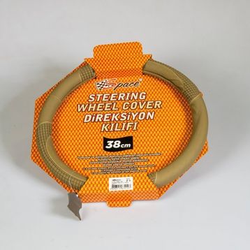 Space DIKI365-BJ 38 cm Bej Direksiyon Kılıfı