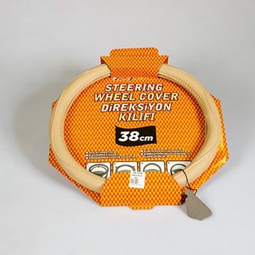 Space DIKI381-BJ 38 cm Bej Direksiyon Kılıfı