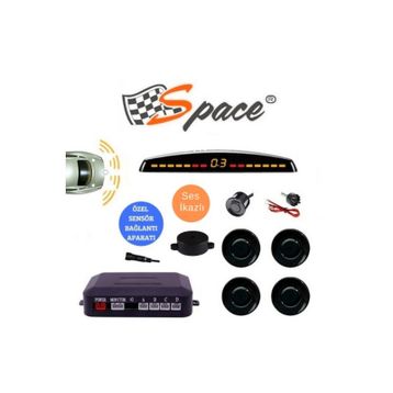 Space Gupr21 18,5 mm Dijital Göstergeli Ses İkazlı Park Sensörü