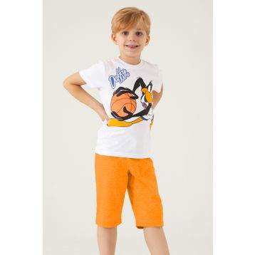 Space Jam L1568-3 Erkek Çocuk Pijama Takımı