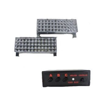 Space Lapa19-1 96 Led (Beyaz) Flaşlı İkaz Lambası