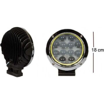 Space LASS253-NA 12 Ledli 60W 12-24V Nikel Angel Offroad Sis Lambası