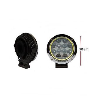 Space LASS253-NA 12 Ledli 60W 12-24V Nikel Angel Offroad Sis Lambası