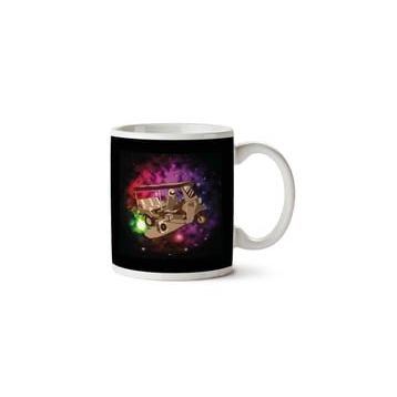 Space Tuk Tuk Baskılı Kupa