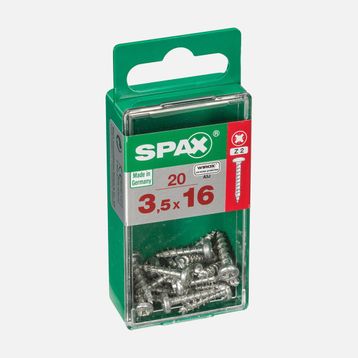 Spax 3.5x16 mm Yuvarlak Başlı Vida