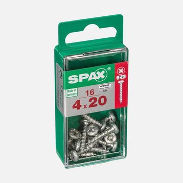 Spax 4X20 mm Yuvarlak Başlı Vida