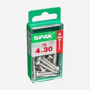 Spax 4x30 mm Yuvarlak Başlı Vida