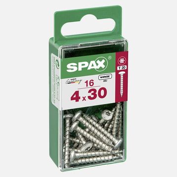 Spax 4x30 mm Yuvarlak Başlı Vida