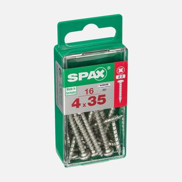 Spax 4x35 mm Yuvarlak Başlı Vida