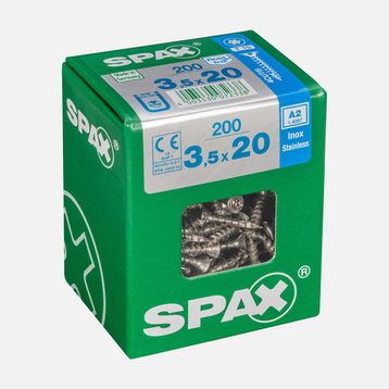 Spax A2 Paslanmaz 3.5x20 mm Havşa Vida