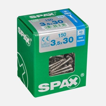 Spax A2 Paslanmaz 3.5x30 mm Havşa Vida