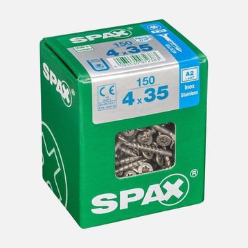 Spax A2 Paslanmaz 4x35 mm Havşa Vida