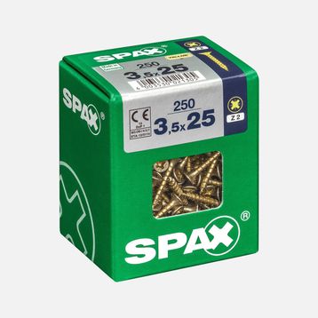 Spax Sarı 3.5x25 mm Havşa Vida