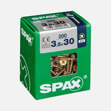Spax Sarı 3.5x30 mm Havşa Vida