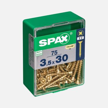 Spax Sarı 3.5x30 mm Havşa Vida