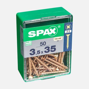 Spax Sarı 3.5x35 mm Havşa Vida