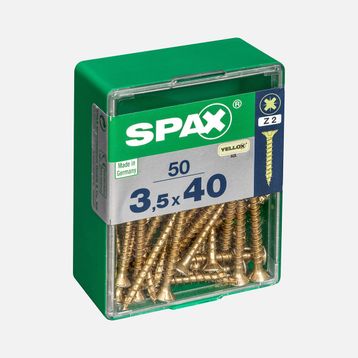 Spax Sarı 3.5x40 mm Havşa Vida