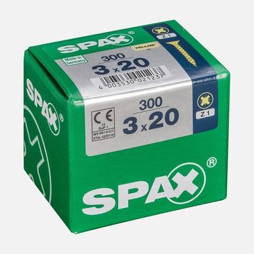 Spax Sarı 3x20 mm Havşa Vida