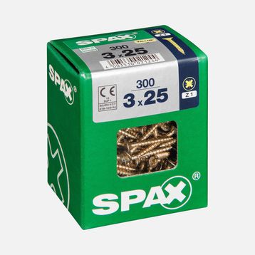 Spax Sarı 3x25 mm Havşa Vida