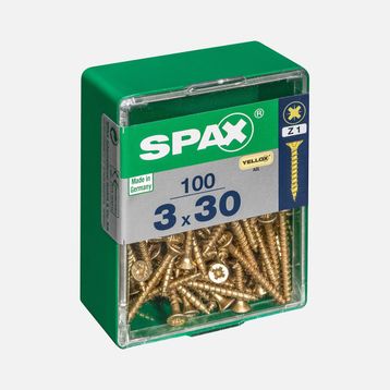 Spax Sarı 3x30 mm Havşa Vida