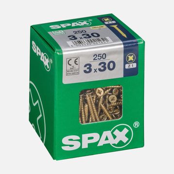Spax Sarı 3x30 mm Havşa Vida
