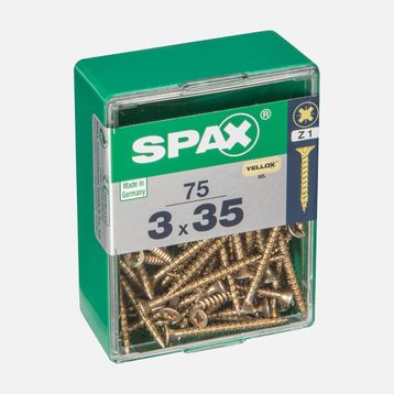 Spax Sarı 3x35 mm Havşa Vida