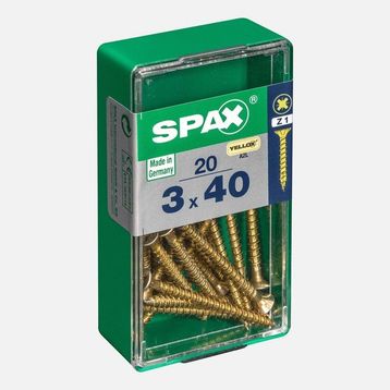 Spax Sarı 3x40 mm Havşa Vida
