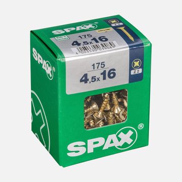 Spax Sarı 4.5x16 mm Havşa Vida