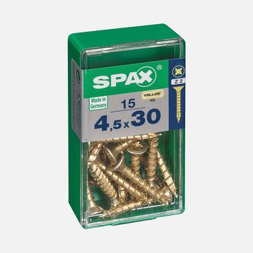 Spax Sarı 4.5x30 mm Havşa Vida