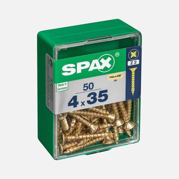 Spax Sarı 4x35 mm Havşa Vida
