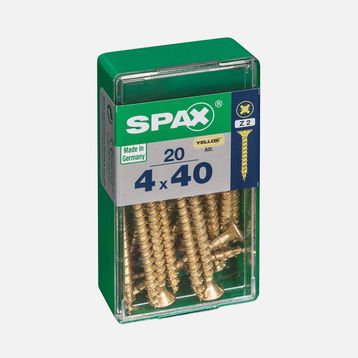 Spax Sarı 4x40 mm Havşa Vida