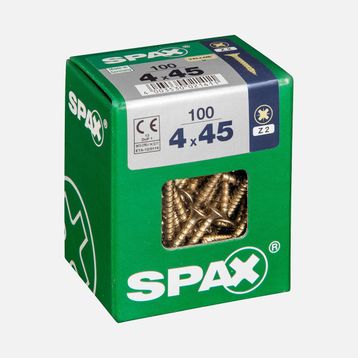 Spax Sarı 4x45 mm Havşa Vida