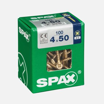 Spax Sarı 4x50 mm Havşa Vida